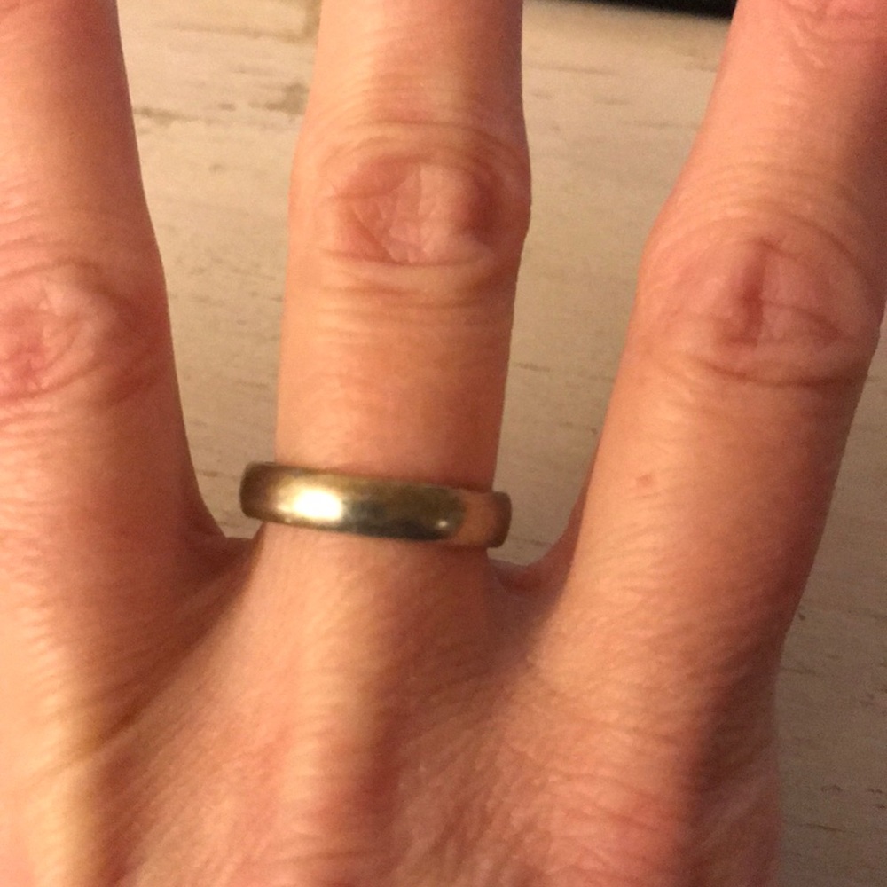 Sterling silver band size 9